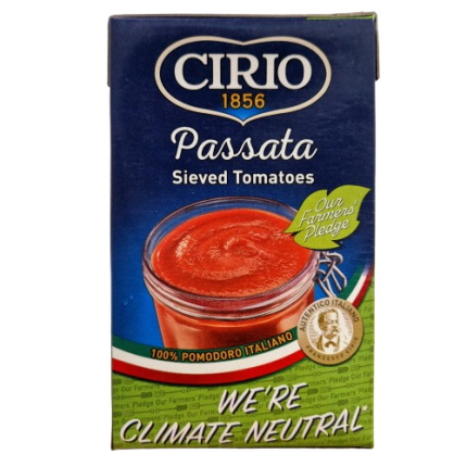 Томаты протертые с солью Passata, 500 г