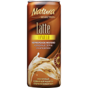 Молочный кофейный напиток со вкусом ванили LATTE VANILA,  220 мл
