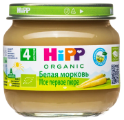 Пюре Белая морковь. Мое первое пюре, 80 г