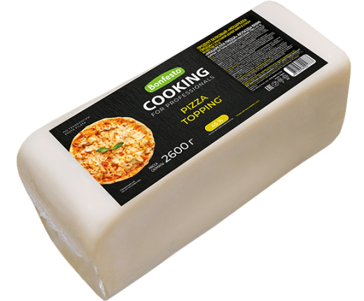 Продукт белковый Моцарелла Пицца 45%, 2,6 кг