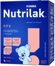 Смесь Нутрилак (Nutrilak) Premium ПРЕ, 350 г 