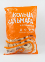 Кольца кальмара  в панировке, 1 кг
