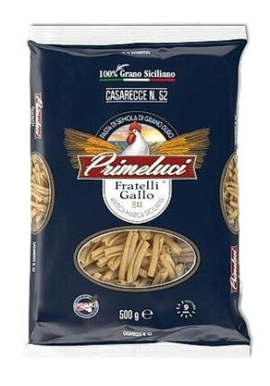 Макаронные изделия PRIMELUCI № 52 Casarecce, 500 г
