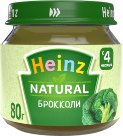 Пюре Heinz (Хайнц) Брокколи, 80 г 