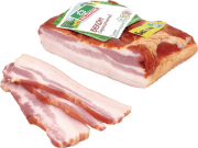 Бекон сырокопченый нарезка, около 1 кг