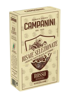 Рис красный ROSSO INTEGRALE, 500 г