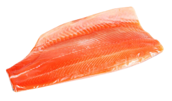 Филе форели мороженое в индивидуальной вакуумной упакове C-трим, 1,0-1,4 кг