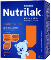 Смесь сухая Nutrilak Premium (Нутрилак премиум) Аллерго Пеп специализированая, 350 г     