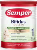 Смесь сухая Semper Bifidus Exclusive (Сэмпер Бифидус Эксклюзив) 1,  400г