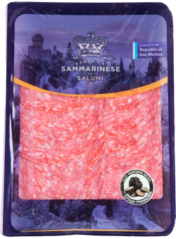 Салями Тартуфино с черным трюфелем сыровяленая нарезка, 100 г