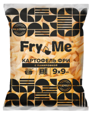 Картофель фри с панировкой 9х9 мм (S04) Fry Me Premium, 2,5 кг
