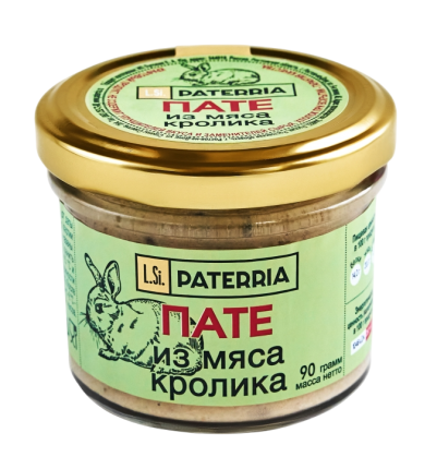 Пате из мяса кролика, 90 г