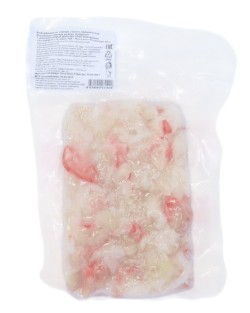 Краб равношипый, салатное мясо в/м, 0,5 кг