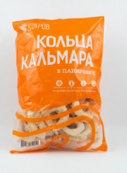 Кольца кальмара  в панировке, 1 кг