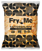 Картофель фри без панировки 9х9 мм (F79) Fry Me Standard, 2,5 кг