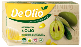 Крем на растит. маслах (Вега-масло)  4 МАСЛА, (подходит для постного меню) 180 г 