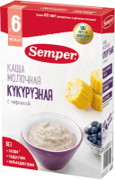 Каша молочная кукурузная с черникой с 6 мес, 180 г