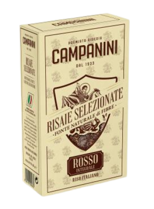 Рис красный ROSSO INTEGRALE, 500 г