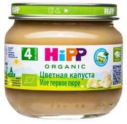 Пюре HiPP (Хипп) Цветная капуста, 80 г