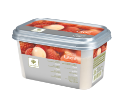 Замороженное пюре из фруктов с добавлением сахара Личи, 1 кг