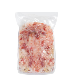 Краб равношипый, салатное мясо в/м, 0,5 кг