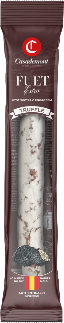 Колбаса Фуэт экстра с трюфелем сыровяленая полусухая, 110 г